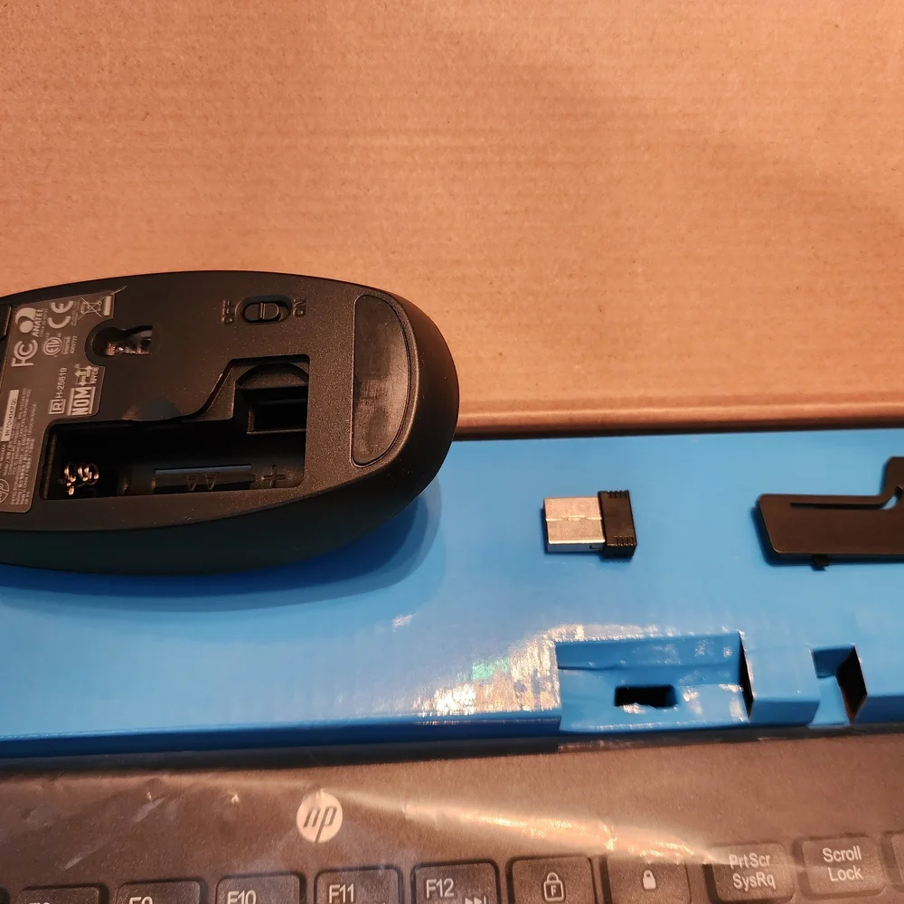 HP 230 Wireless Keyboard & Mouse Combo Black | 2.4GHz USB Receiver PC Laptop